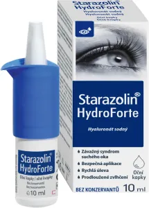 Starazolin HydroForte zvlhčujúce očné kvapky s hyaluronátom sodným 1x10 ml