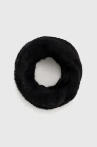 Šál komín Jail Jam Stormen dámsky, čierna farba, jednofarebný