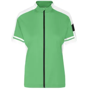 James & Nicholson Dámsky cyklistický dres JN453 - Zelená | L