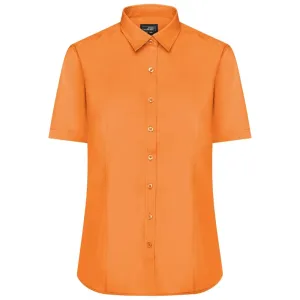 James & Nicholson Dámska košeľa s krátkym rukávom JN679 - Oranžová | M #1385435