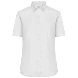 James & Nicholson Dámska košeľa s krátkym rukávom JN683 - Biela | XL #1390826