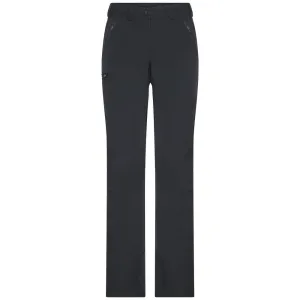 James & Nicholson Dámske elastické outdoorové nohavice JN584 - Čierna | L #1389788