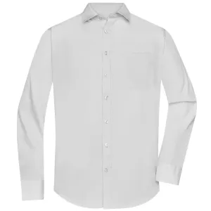 James & Nicholson Pánska košeľa s dlhým rukávom JN678 - Svetlošedá | XL #1390813