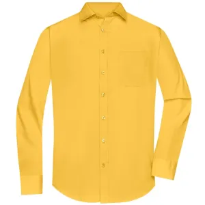 James & Nicholson Pánska košeľa s dlhým rukávom JN678 - Žltá | XL #1390823