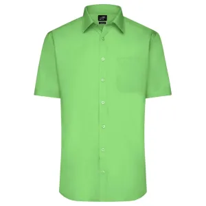 James & Nicholson Pánska košeľa s krátkym rukávom JN680 - Limetkovo zelená | S #1390875