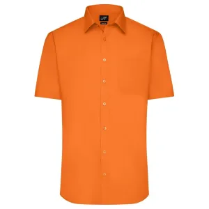 James & Nicholson Pánska košeľa s krátkym rukávom JN680 - Oranžová | L #1385402