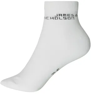 James & Nicholson Členkové ponožky s biobavlnou 8031 - Biela | 45-47 #1403236