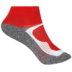James & Nicholson Športové ponožky členkové JN210 - Červená | 35-38 #1383780