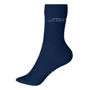 James & Nicholson Vysoké ponožky s biobavlnou 8032 - Tmavomodrá | 39-41 #1393393