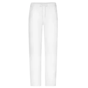James & Nicholson Pánske biele pracovné nohavice JN3004 - Biela | 48