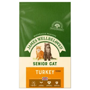 James Wellbeloved Senior Cat Turkey & Rice - 10 kg