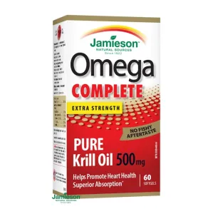 JAMIESON Omega COMPLETE Pure Krill 500 mg 60 kapsúl #851021