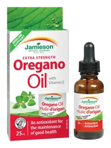 Jamieson Oreganový olej na úľavu od tráviacich ťažkostí 25 ml
