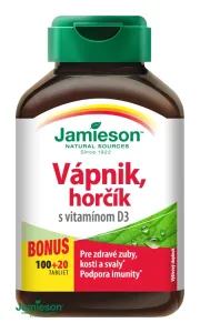 Jamieson Vápnik, horčík s vitamínom D3 120 tabliet #143435