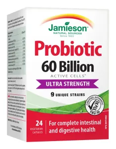 Jamieson Probiotic 60 miliárd Ultra Strength probiotikum 24 kapsúl