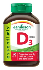 Jamieson Vitamín D3 400 IU 90 tabliet #1555532