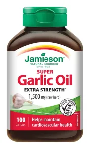 JAMIESON Super cesnakový olej 1500 mg 100 kapsúl #1933844