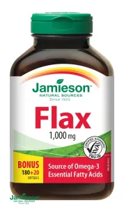 Jamieson Omega-3 Flaxseed Oil 1000 mg 200 kapsúl