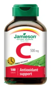 Jamieson Vitamín C 500 mg s postupným uvoľňovaním 100 tabliet #1555526