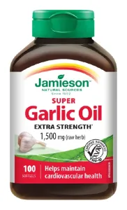 Jamieson Super cesnakový olej 1500 mg 100 kapsúl #7534712