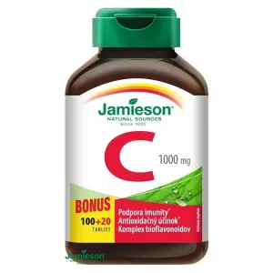 Jamieson Vitamín C 1000 mg 100 + 20 tbl ZDARMA #1814594