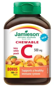 Jamieson Vitamín C 500 mg broskyňa 120 tabliet
