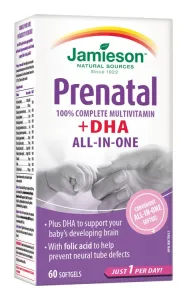 JAMIESON Prenatal complete multivitamín + DHA 60 kapsúll