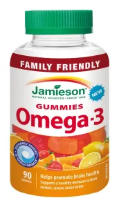 JAMIESON - Omega-3 Gummies želatínové pastilky 90 pas
