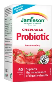 JAMIESON - Probiotic tablety na cmúľanie s jahodovou príchuťou 60 tbl