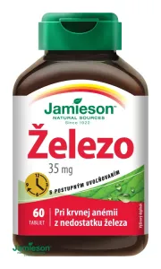 Jamieson Železo 35 mg s postupným uvoľňovaním 60 tabliet #143410