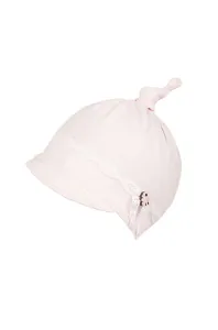 Detská čiapka Jamiks ružová farba biela, z tenkej pleteniny, #7692599