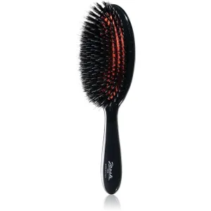 Janeke Black Line Professional air-cushioned brush oválna kefa na vlasy 22,5 cm