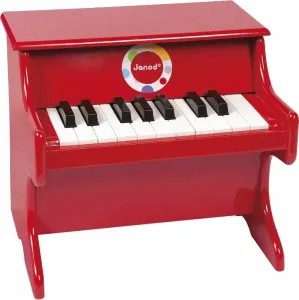 Janod Confetti Red Piano Červená