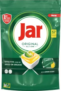 Jar Original Tablety do umývačky riadu, Lemon 57 ks