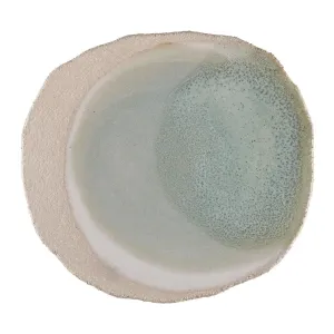 Jars Wabi jedálenský tanier, 27 x 30 cm, zelená 963483