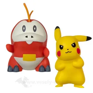 Jazwares Pokémon akčné figúrky Pikachu a Fuecoco 5 cm
