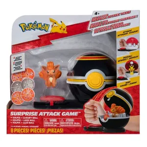 Jazwares Pokémon figúrková bitka - Surprise Attack Game - Vulpix