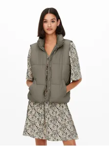 Grey ladies quilted vest JDY Newerica - Ladies #7658737