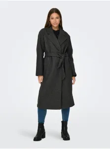 Women's dark grey brindle coat JDY Viola - Women #8074245