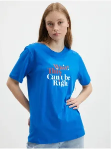 Modré tričko s potlačou Jacqueline de Yong Mille #628399