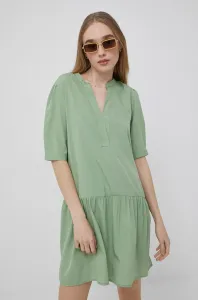 Šaty JDY zelená farba, mini, rovný strih #8368356