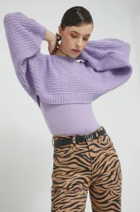Súprava sveter a top JDY dámsky, fialová farba, #8520987