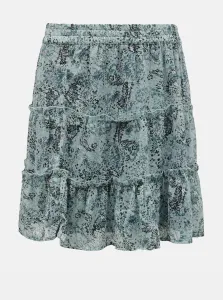 Modrá vzorovaná sukňa Jacqueline de Yong Linda #628775