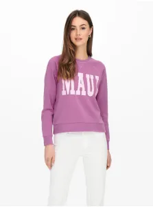 Purple Sweatshirt with Prints JDY Venus - Women #628684