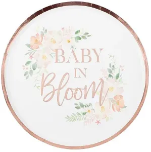 Taniere papierové Baby in Bloom 24 cm 8 ks