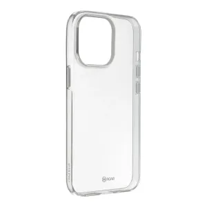 Puzdro Jelly Roar iPhone 13 Pro - transparentné