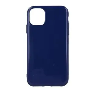 Puzdro Jelly Shiny TPU iPhone 11 Pro - Tmavo Modré