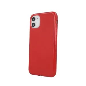 Puzdro Jelly Shiny TPU iPhone 7/8/SE 2020/SE 2022 - Červené