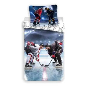 Jerry Fabrics Obliečky Hokej - Ľadový hokej | 140 x 200 cm / 70 x 90 cm