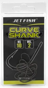 Jet fish háčiky curve shank 10 ks - 2